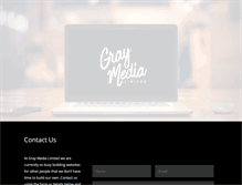Tablet Screenshot of graymedialtd.com
